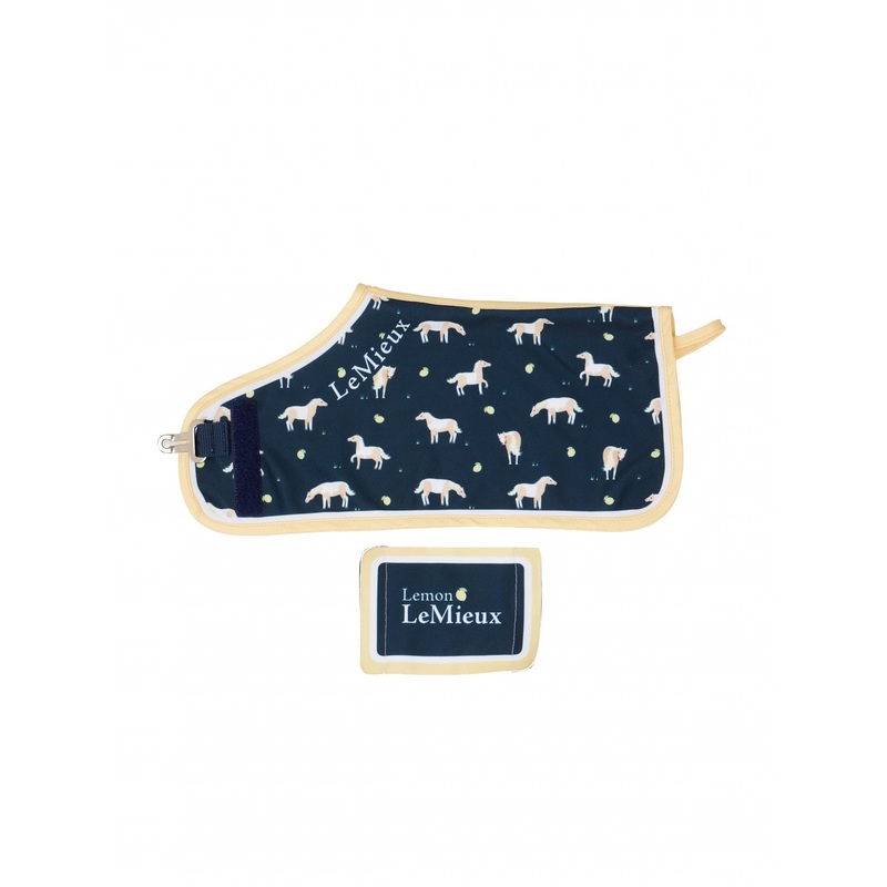 Lemieux Toy Pony Lemon Printed Blanket