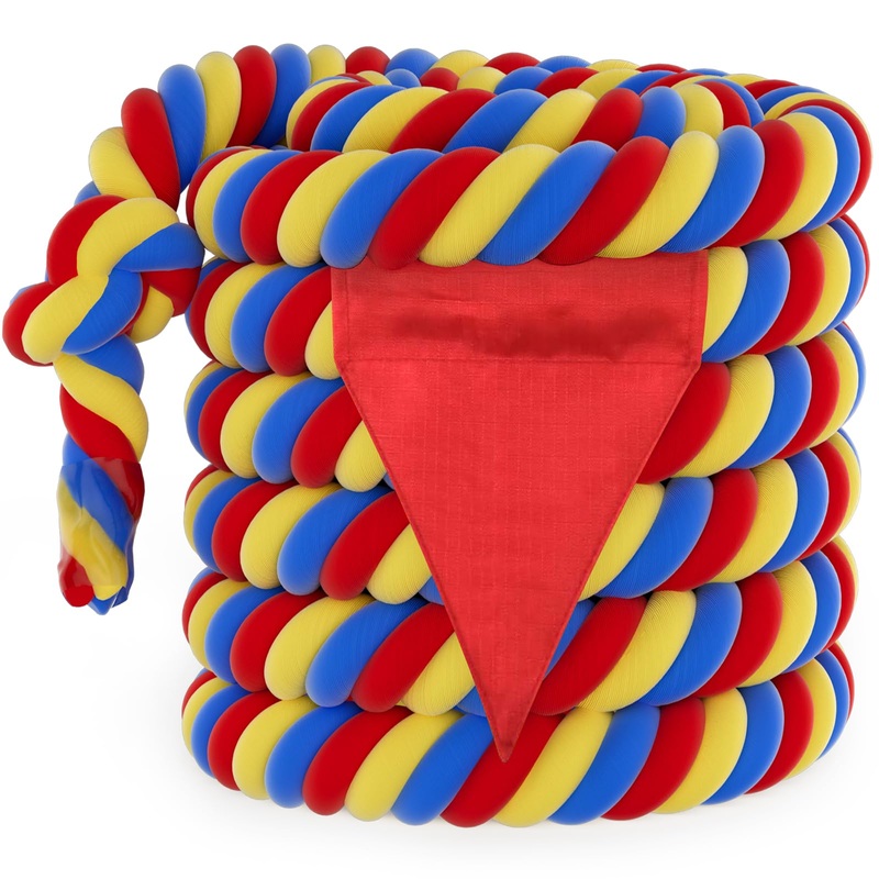 Thadavo Field Day Tug of War Rope for Kids and Adults, Family Reunion Birthday Party Games, Summer Outside Lawn Games, Camping P