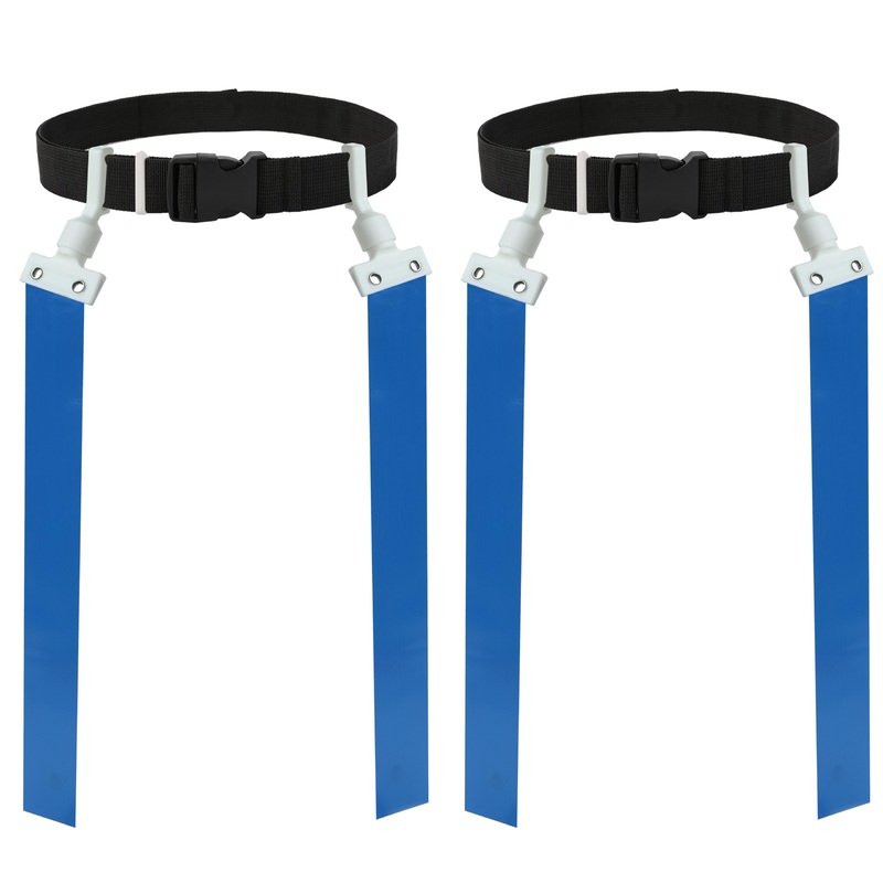 Gameday 2 Player Pop Flag Football Set-Complete W/Flags & Belts (Blue)