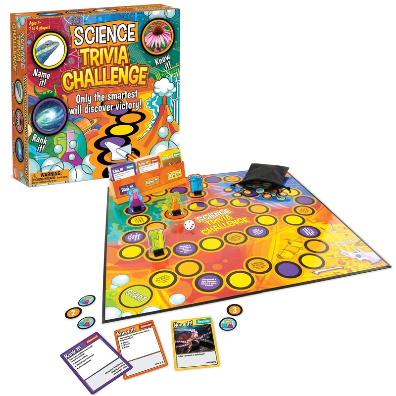 Mindware Science Trivia Challenge Game – Educational & Fun Game For Families & Kids Ages 7 & Up