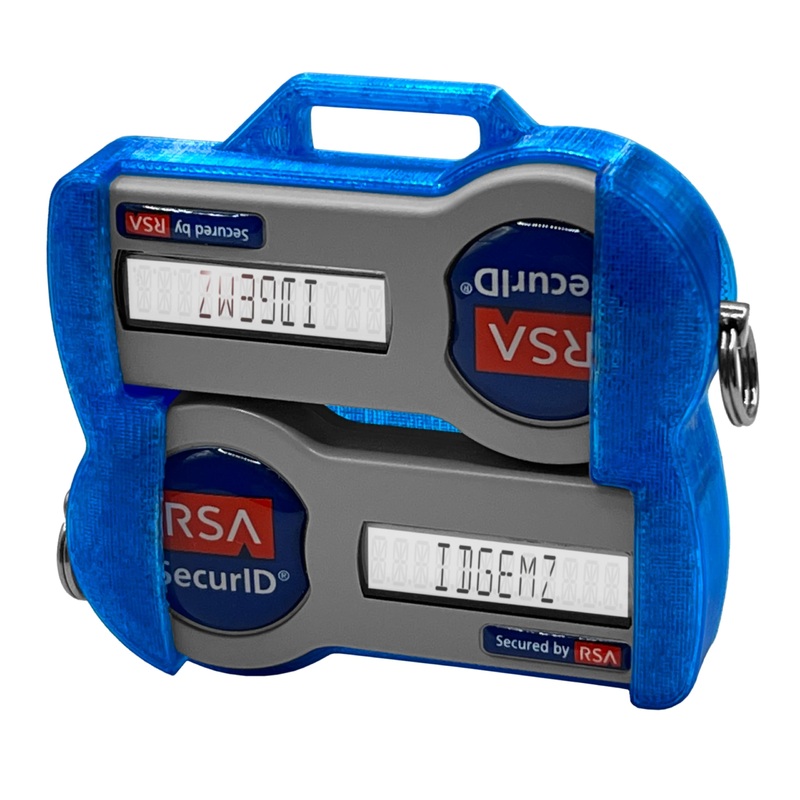 Token Holder For Rsa Securid (Sapphire Blue, Holds 2 Tokens)