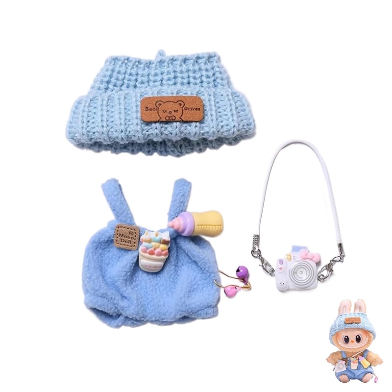 2025 New Clothes For Labubu Outfit, Exquisite Accessories For Labubu,Cute Clothes Set For 17 Cm Labubu Accessories (#C)