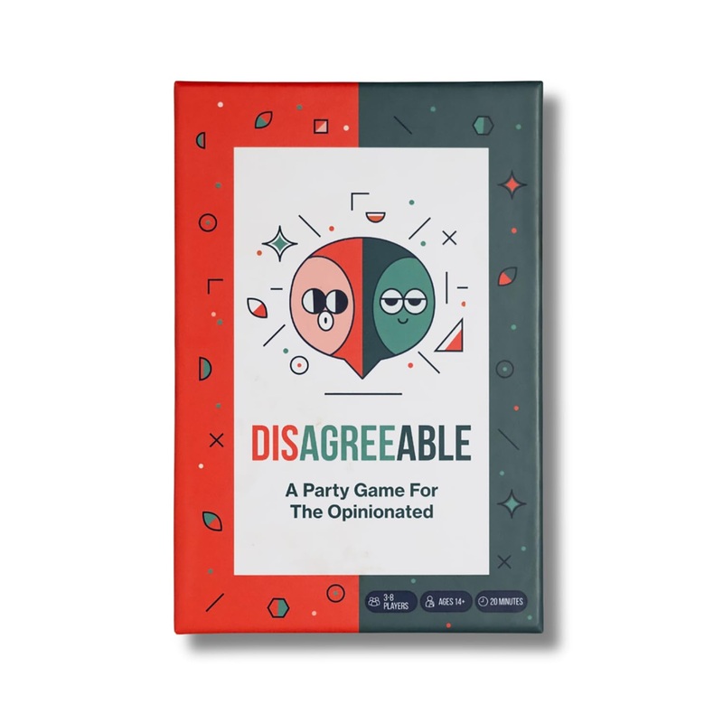 Disagreeable: A Party Game For The Opinionated – 150 Cards To Spark Conversations And Debates – Fun Card Game For Friends And Fa