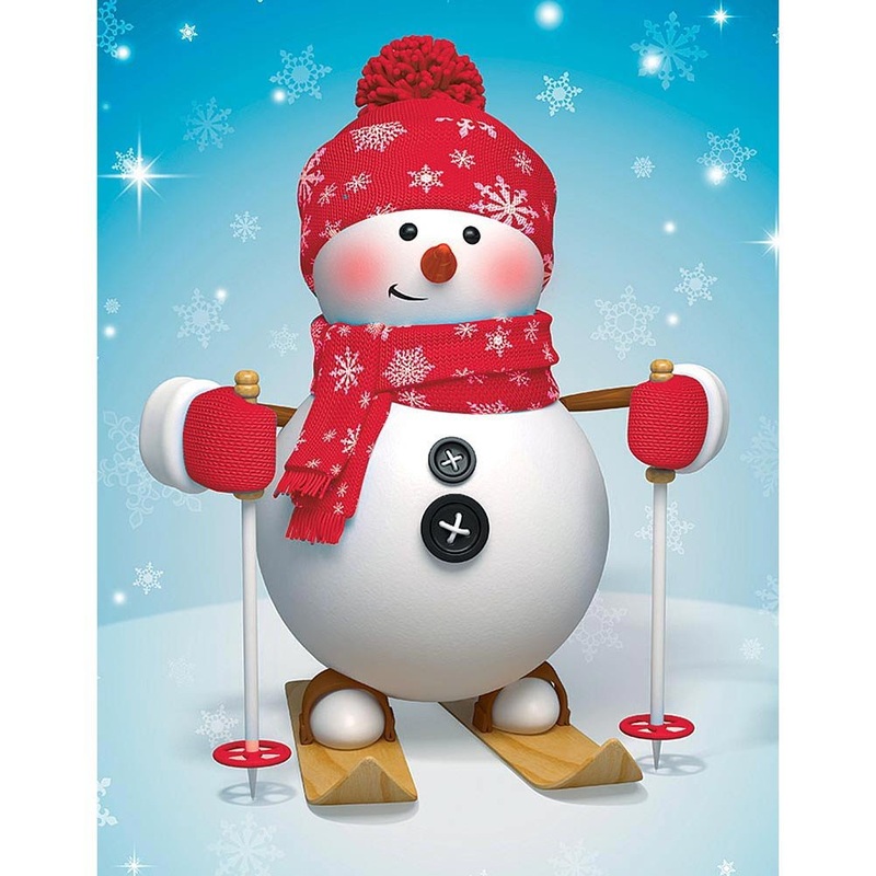 Eurographics Snowman Mini Puzzle (100 Piece)