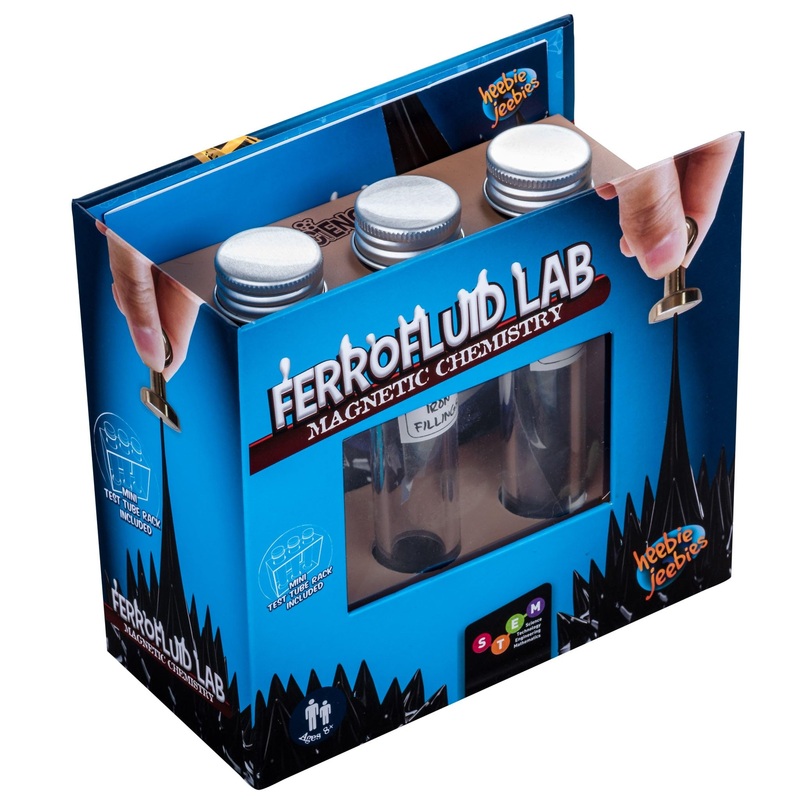 Ferrofluid Lab Magnetic Chemistry By Heebie Jeebies- 5 Experiments For Kids Ages 8+- Educational Science Project Stem Learning U