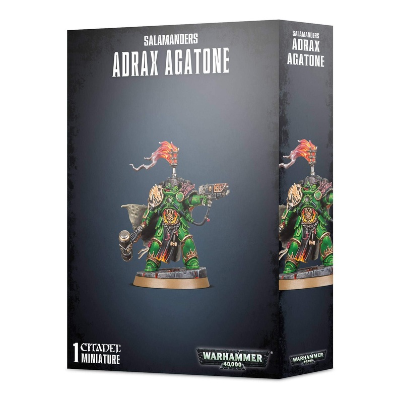 Games Workshop Warhammer 40K – Salamanders Adrax Agatone