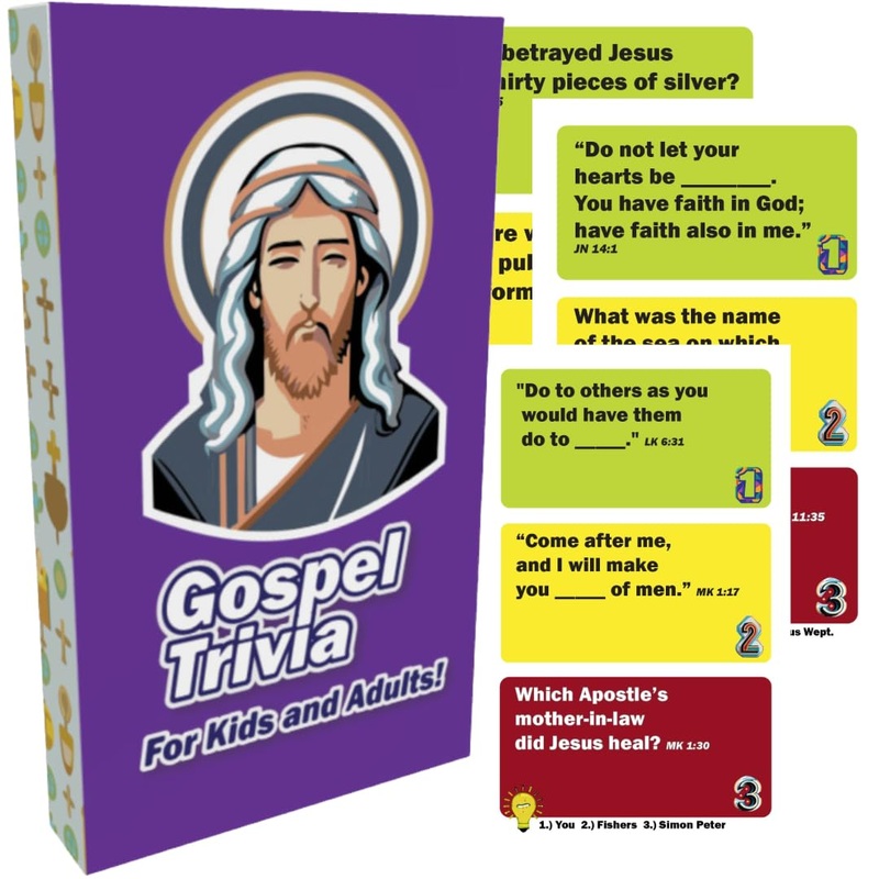 Gospel Trivia Game – Fun Christian Bible Quiz For Families, Teens, And Church Groups | Faith-Based Learning & Scripture Study |