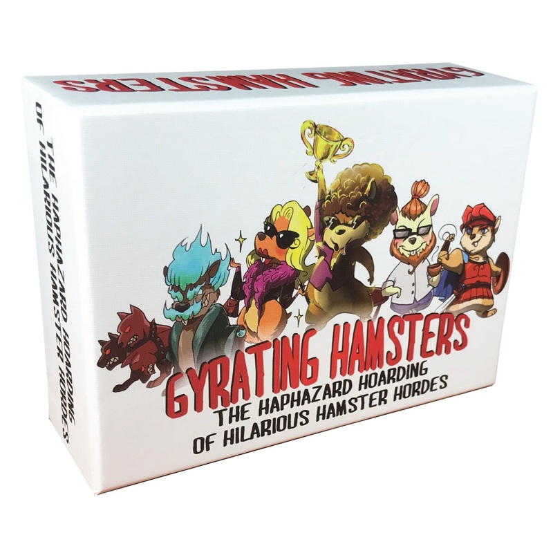 Gyrating Hamsters: Family-Friendly Strategic Card Game For Adults & Teens – 2 To 5 Player Party Card Game