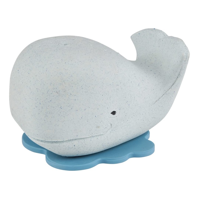 Hevea Squeeze’N’Splash Whale Bath Toy – Bath Toy For Babies And Toddlers – 100% Natural Rubber, Plant Based, Plastic-Free, Bpa-F