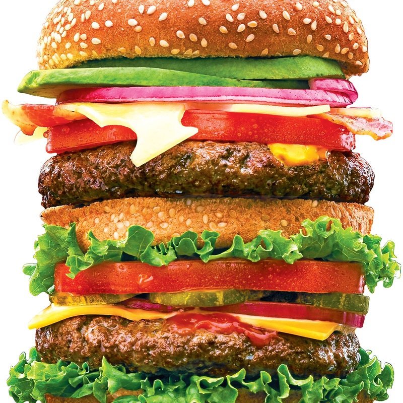 Roseart – Big Shaped – Juicy Burger – 500 Piece Jigsaw Puzzle For Adults