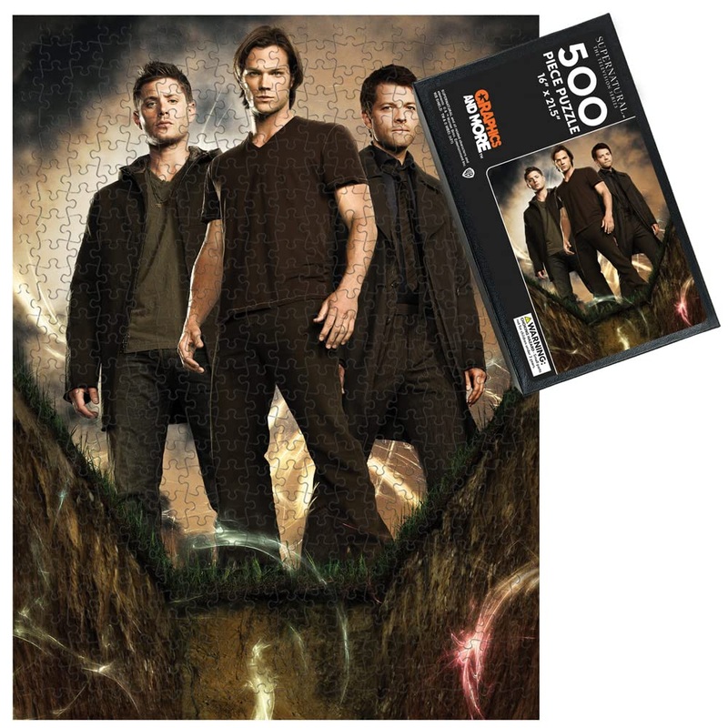 Supernatural Six Feet Under 500 Piece Jigsaw Puzzle For Adults, 16” L X 21.5” W