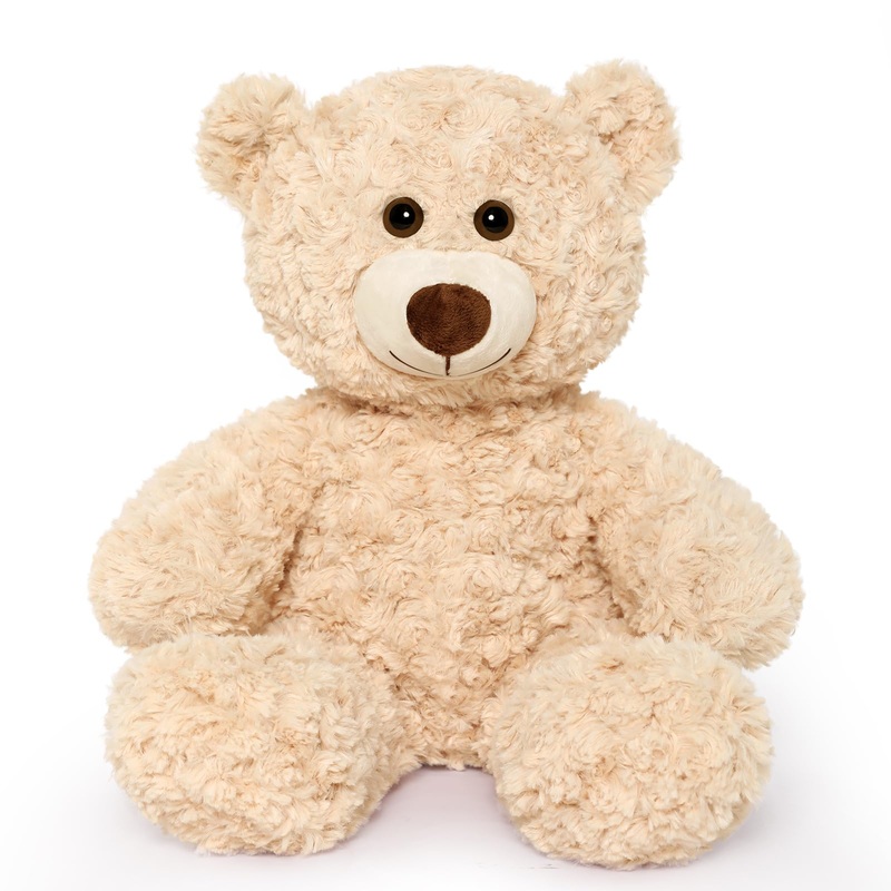 Tezituor 18Inch Graduation Teddy Bear Stuffed Animals Plush With Black Cap, Big Brown Graduation Bear Toy Gift For Man Women