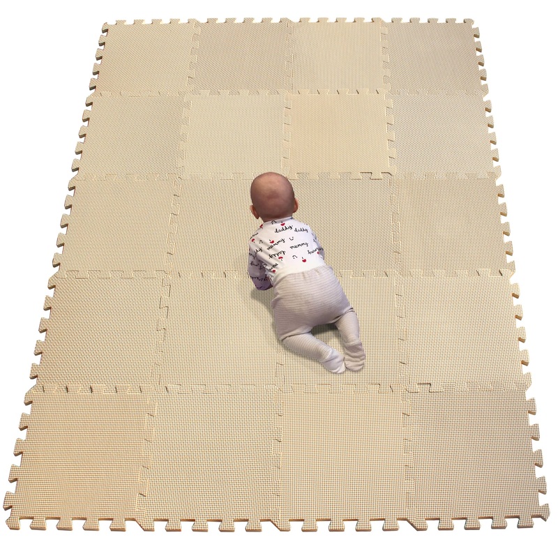 Yiminyuer Baby Playmats Floor Gyms Puzzles Jigsaw Puzzle Play Mats Floor Exercise Mats Frame,Fitness Yoga Mats Play Mat Crawling