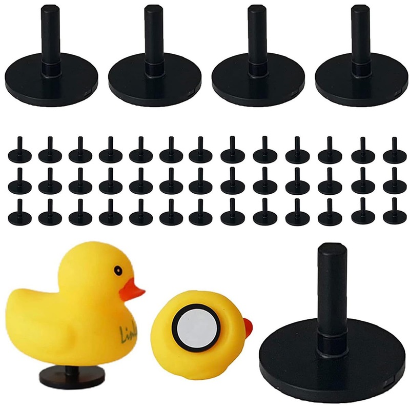 40Pcs Duck Plug – Rubber Duck Mount, Ducks Display Fixed Mount Duck Holder, Duck Holder For Jeep Dash And Fixed Display(Excludin