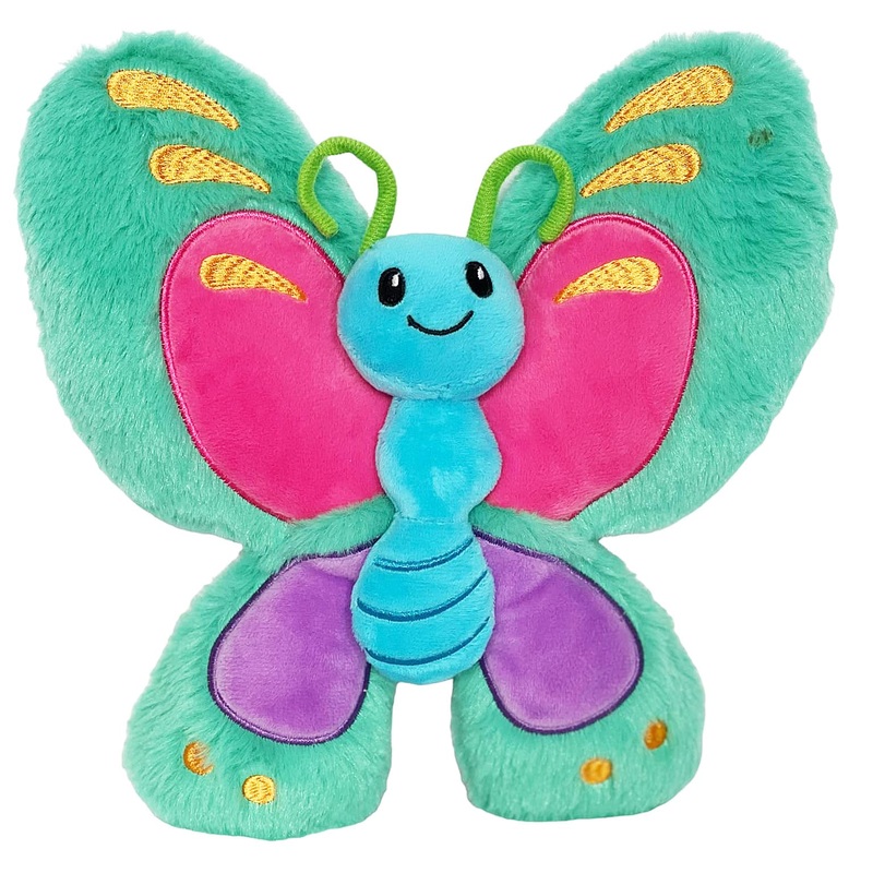 Auswella Plush Butterflies – Plush Stuffed Butterflies In Assorted Color (Blueberry Blues)