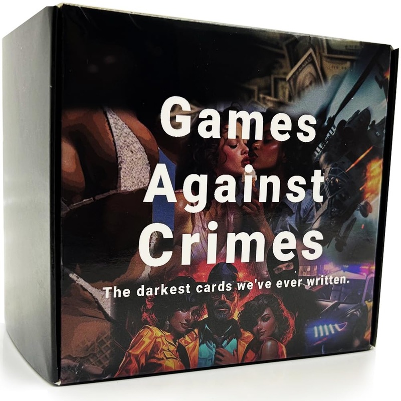Distales Games Against Crimes Edition Party Cards Bundle Big Black Box Not Expansion Packs