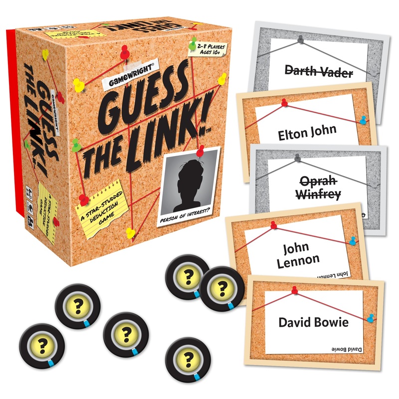 Gamewright – Guess The Link, A Star-Studded Deduction Game – Card Game For Kids – Ages 10 And Up – Perfect For Family Game Night