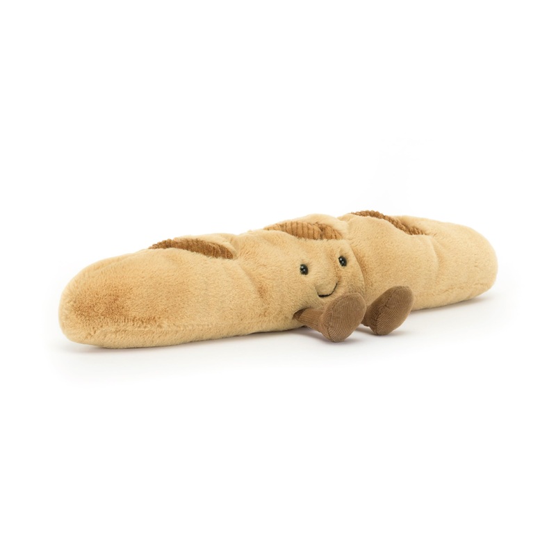 Jellycat Amuseables Baguette Stuffed Toy, 13.5 Inches – Food Plush – Fun Gift Idea