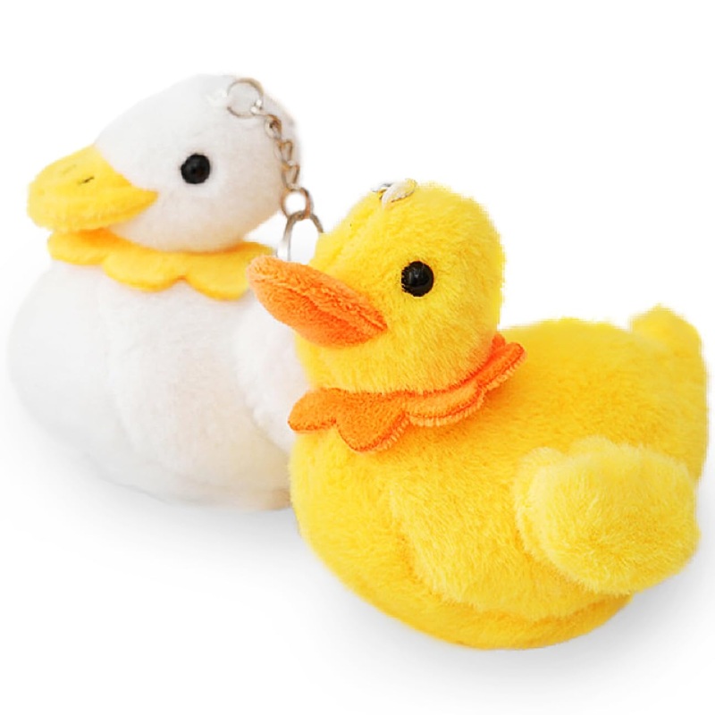 Jiaho 2 Pcs Duck Stuffed Animal Plush Toys, Kawaii Duck Plushies For Girls, Boys And Babies, Adorable Small Stuffed Animals Doll