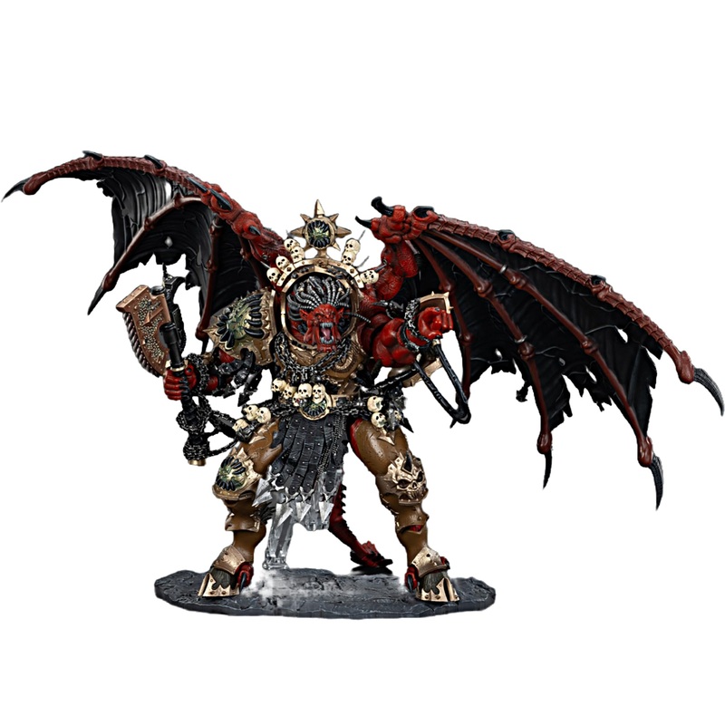 Joytoy Warhammer 40K 1/18 Action Figure World Eaters Angron Daemon Primarch Of Khorne 14.96-Inch Collectible Gifts,Toys For Kids