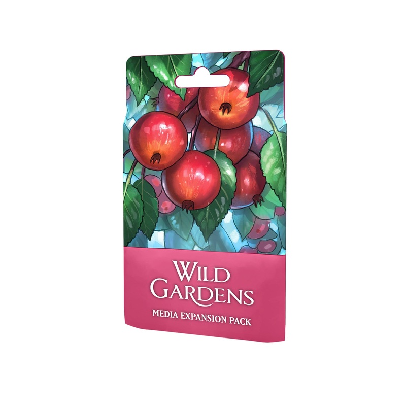 Rose Gauntlet: Wild Gardens Media Expansion Pack – Cozy Family Board Game Mini Expansion, Strategy Solo Foraging Game, Ages 14+,