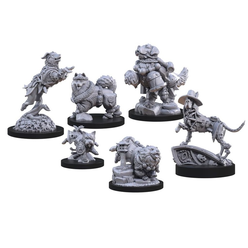 Animal Adventures: Dogs Of The Faraway Sea Roleplaying Miniatures 5E Compatible