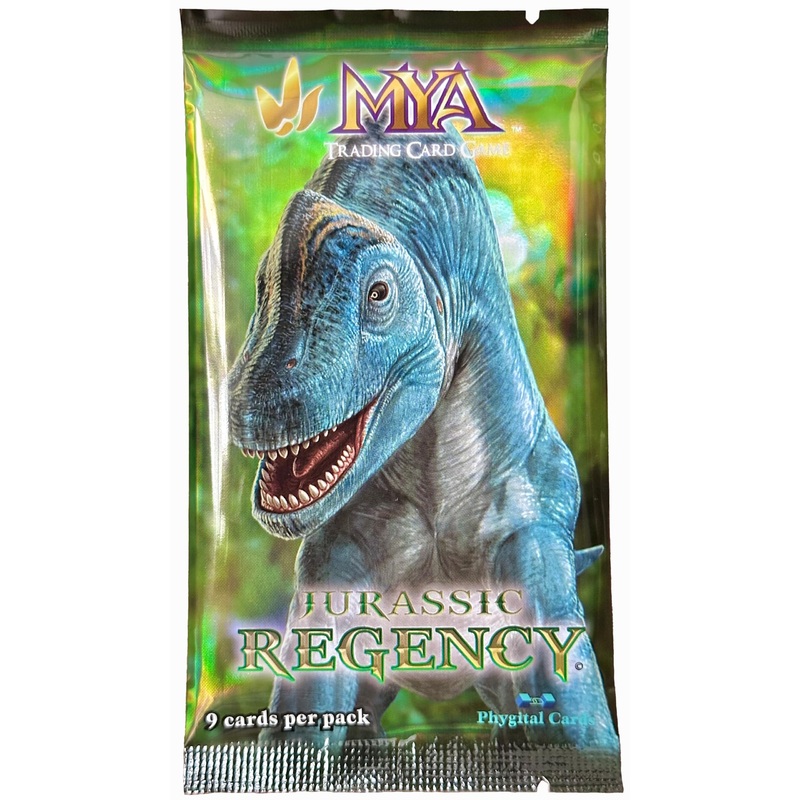 Mya Trading Card Game Jurassic Regency Booster Pack (Ceratosaurus Packs Only)