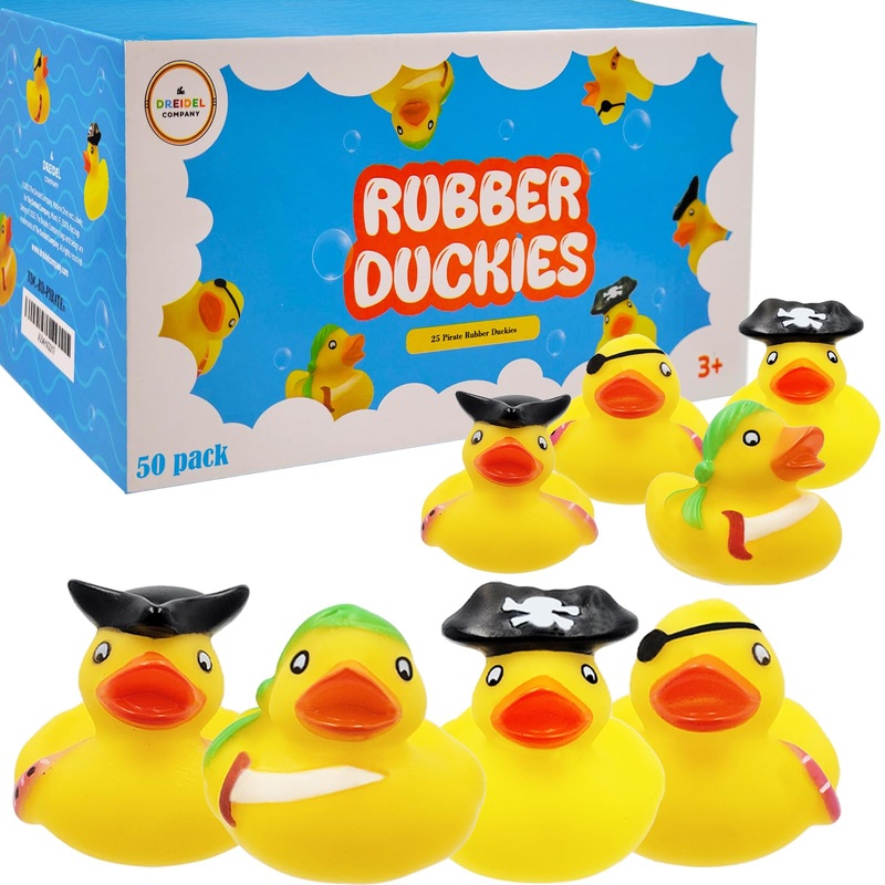 St. Patrick’S Pirate Rubber Duck Toy Duckies For Kids, Bath Birthday Projects Gifts Baby Showers Classroom Summer Beach And Pool