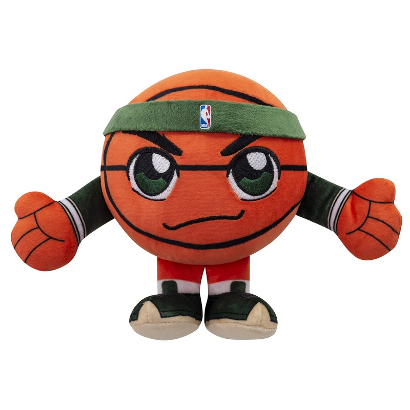 Bleacher Creatures Milwaukee Bucks 8” Kuricha Basketball Sitting Plushies- Soft Chibi Inspired Plush