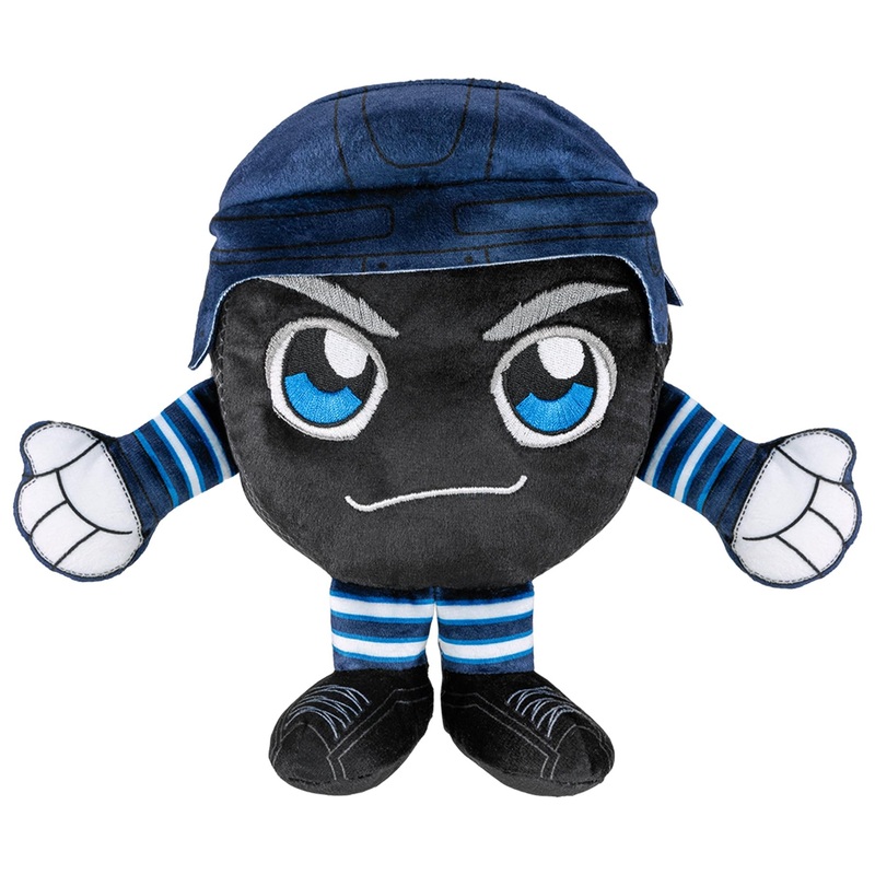 Bleacher Creatures Winnipeg Jets 8” Nhl Kuricha Hockey Puck Sitting Plush – Soft Chibi Inspired Plush