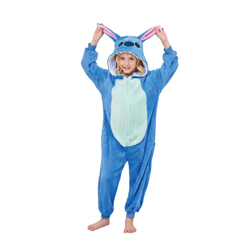 Cuteplush Kids Animal Cosplay Costume Onesie Halloween Pajamas 5T