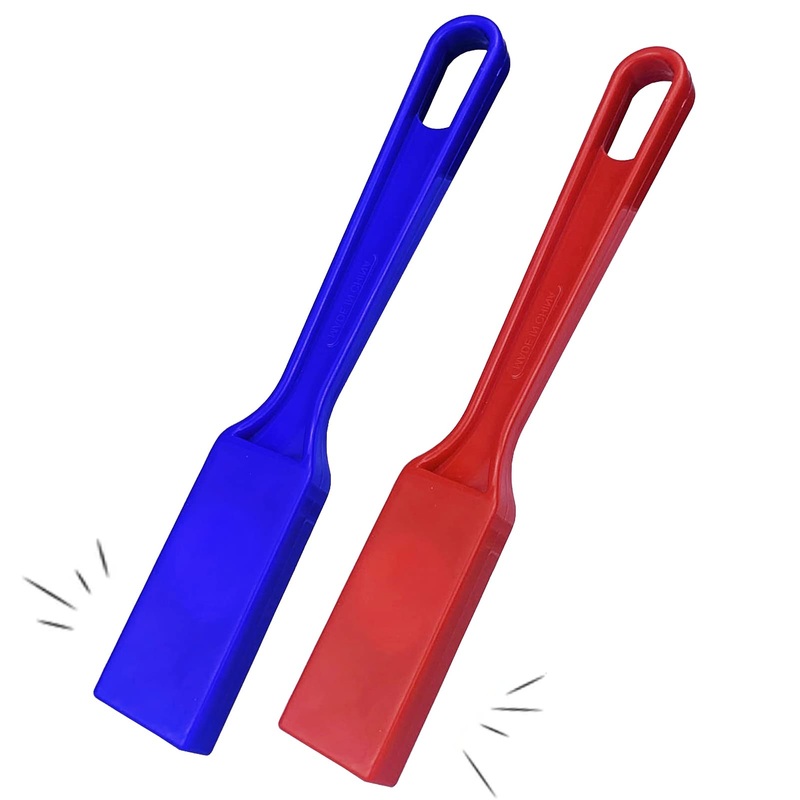 Dacefloy Magnetic Bingo Wands 7.5” Magnet Sticks- Blue & Red Refrigerator Magnets Collect Tool For Paper Clips, Nails, Screws,