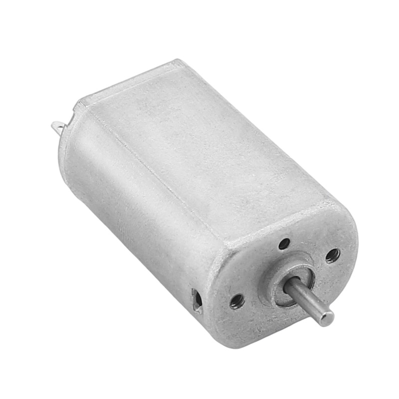 Fielect Dc Motor 3V 6900Rpm Micro Motor Mini Motor Electric Motor Round Shaft For Rc Boat Diy Airplane Toys Model Diy Hobby, 1 P