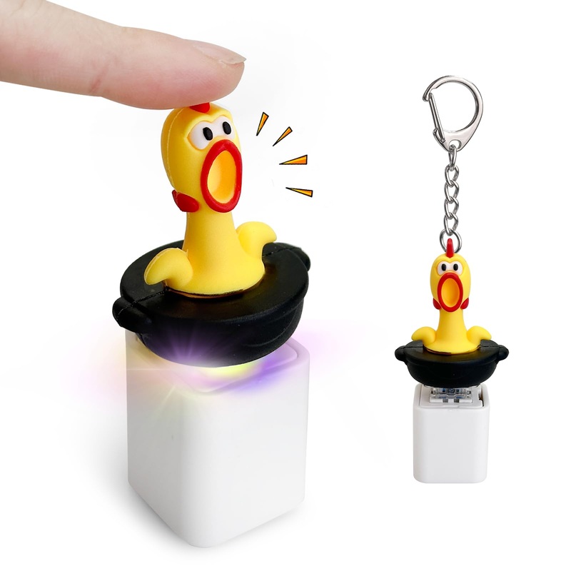 Keyboard Fidget Toy For Adults (Screaming Chicken)
