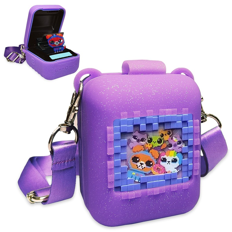 Silicone Case For Bitzee Interactive Toy Digital Pet Case, Protective Skin Cover For Bitzee Virtual Electronic Pets Lanyard Acce