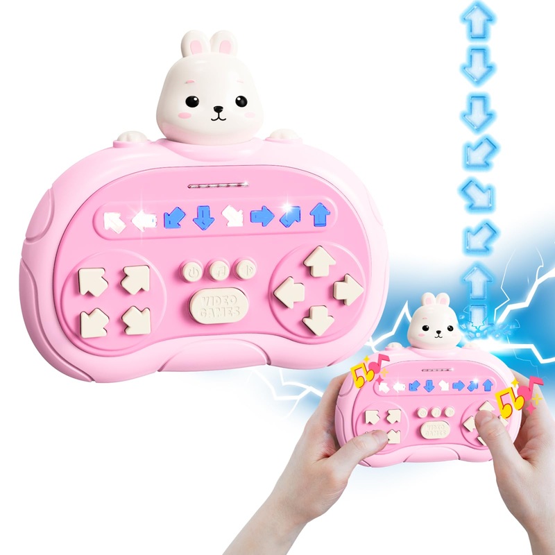 Tapazapa Upgraded Quick Push Game Rhythm Master – 999 Level Handheld Puzzle Toys, Christmas & Birthday Gifts For Girls, Stocking