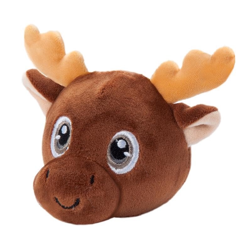 The Petting Zoo Moose Stuffed Animal Plushie, Gifts For Kids, Squishiez Wildlife Animal Squeeze Toy, Moose Plush Toy, 3 Inches