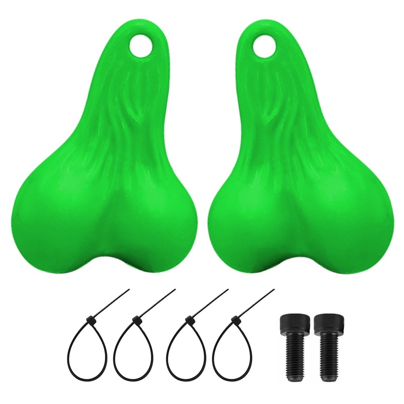Woaeiuos Hanging Truck Balls Nuts For Trx4M Scx24 Fx24 1/18 Rc Cars (Green)