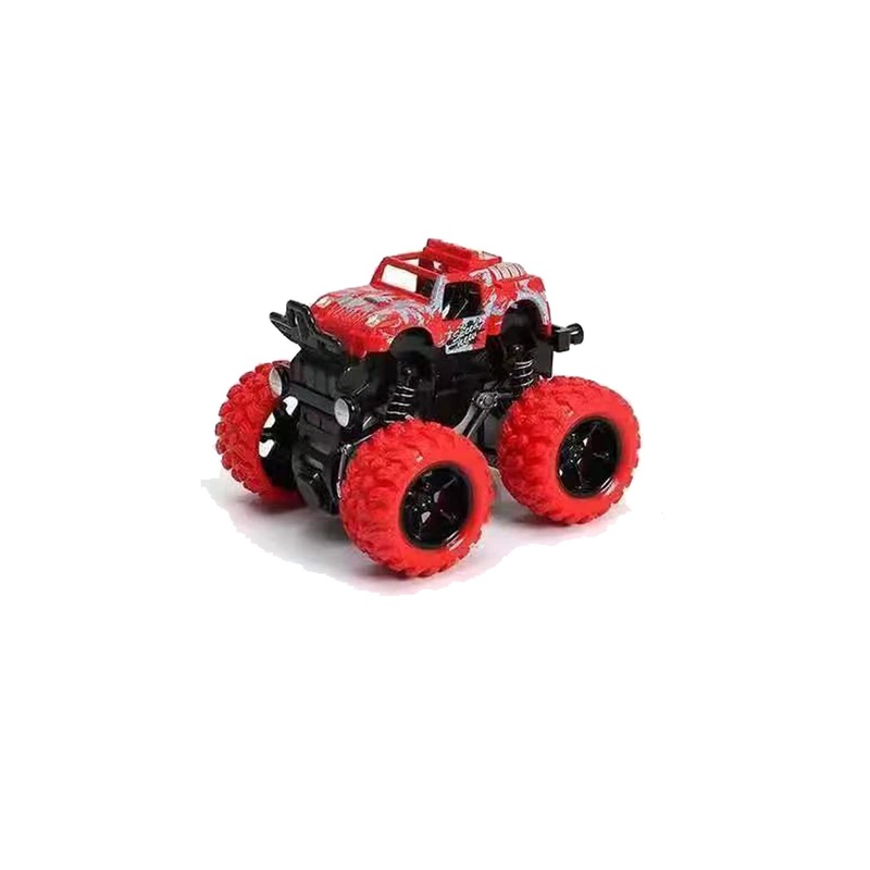 Ahycs Monster -Truck -Toys, Friction Powered Monster Trucks For Boys, Push And Go Vehicles Toy For Kids, Inertia Vehicle, Stunt
