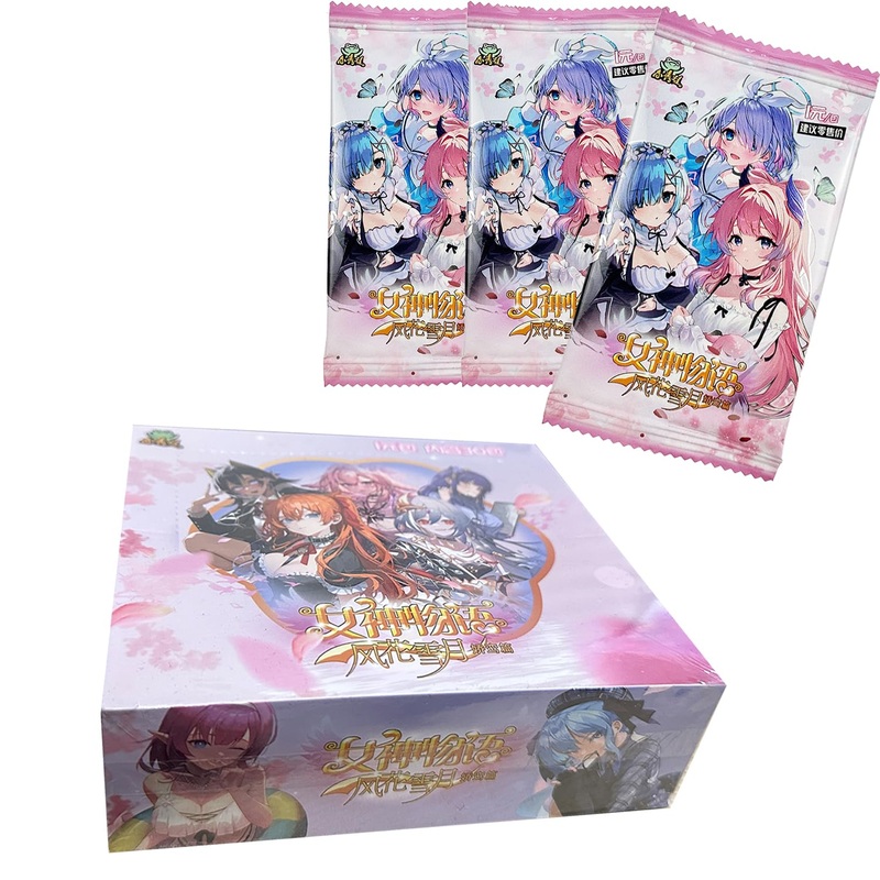 Auomiliya Goddess Story Booster Box,Goddess Story Cards,Goddess Story Tcg Cards,Goddess Story Playing Cards.(Ans-1M13)