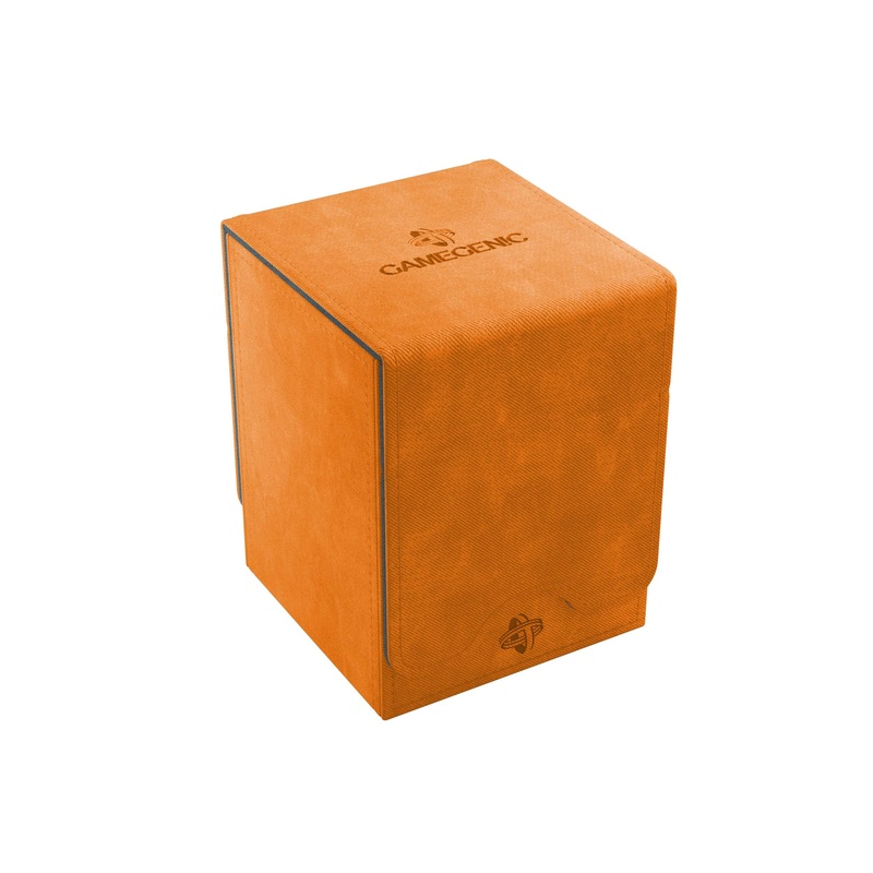 Gamegenic Deck Box: Squire Convertible Orange (100Ct) (Gg2044)