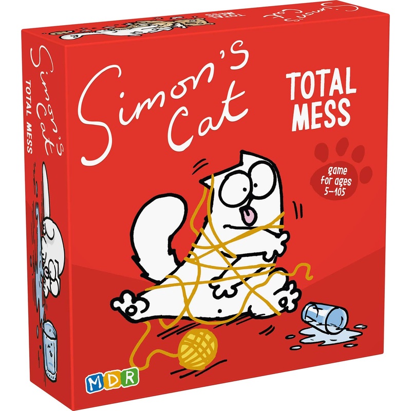 Simon’S Cat Total Mess – Fast-Paced Family Reflex Game | Fun & Easy Travel Game For Kids & Adults