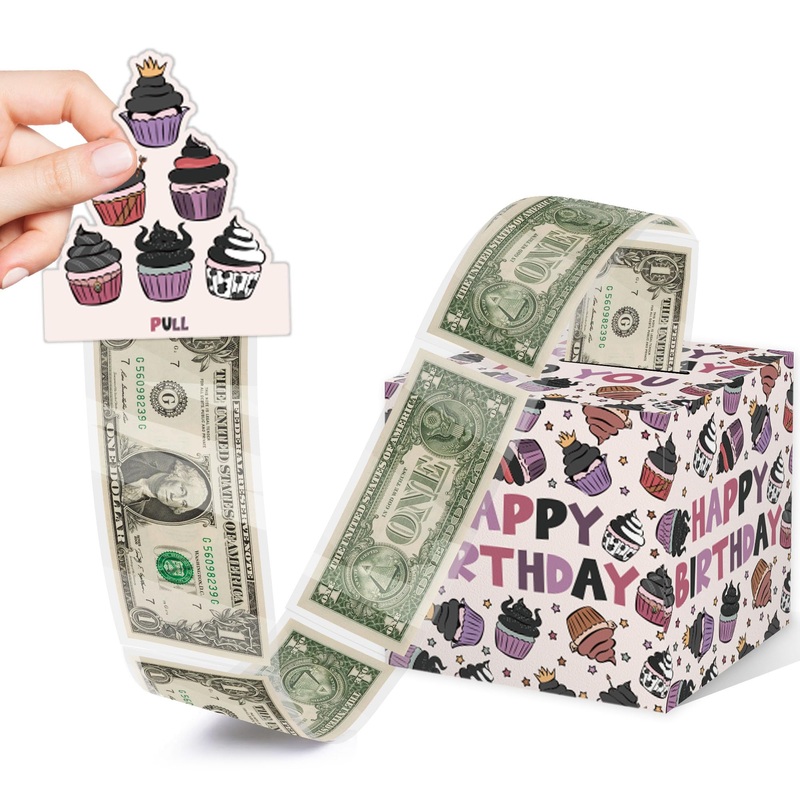 Villain Cupcakes Surprise Money Gifts Box, Happy Birthday Party Money Box For Boys Girls, Villains Fans Birthday Gifts Ideas For