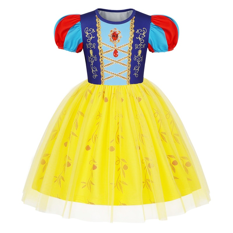 Benylion Princess Dresses Up For Girls Halloween Christmas Fancy Party Cosplay Outfits Tulle Dress Kids Birthday Party Gift Age