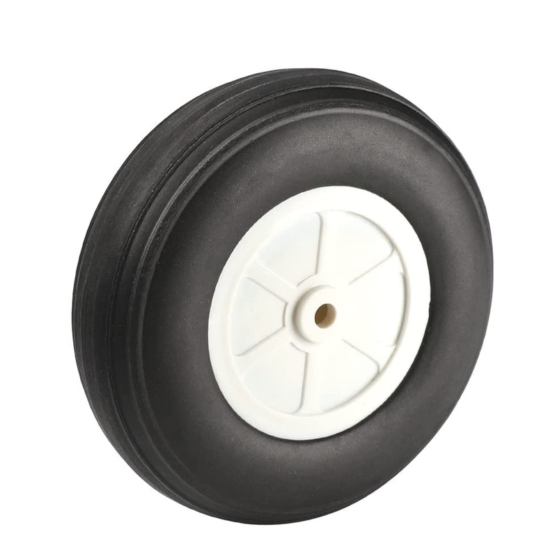 Fielect 4 Inch Rc Model Airplane Super Light Sponge Tire Tail Wheel Tire And Wheel Sets For Rc Car Airplane Pu Sponge Tire With