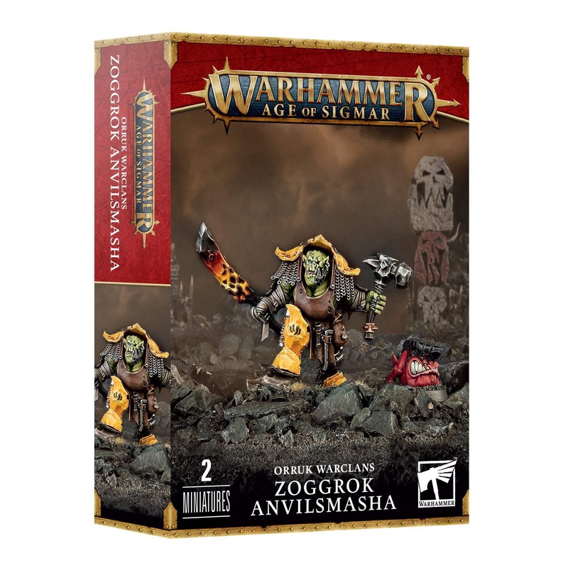 Games Workshop – Age Of Sigmar – Orruk Warclans: Zoggrok Anvilsmasha