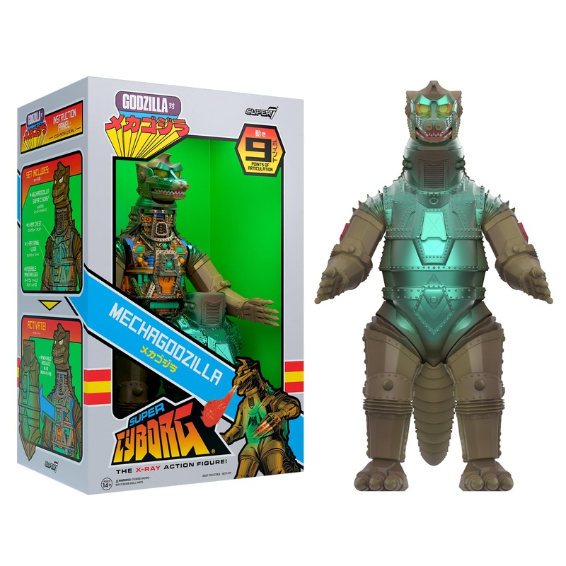 Super7 Toho Super Cyborg Wave 02 – Mechagodzilla (Vintage Toy) Action Figure