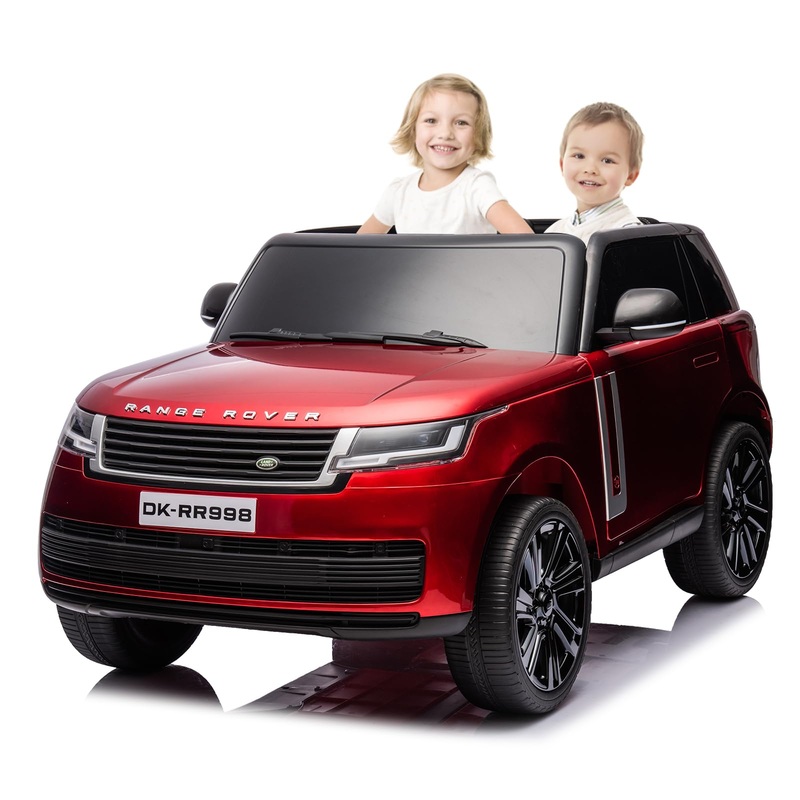 24V Officially Licensed Land Rover Ride On Car, Towallmark 2-Seater W/Parent Remote Control, 3 Speeds, Wireless Music, Spring Su