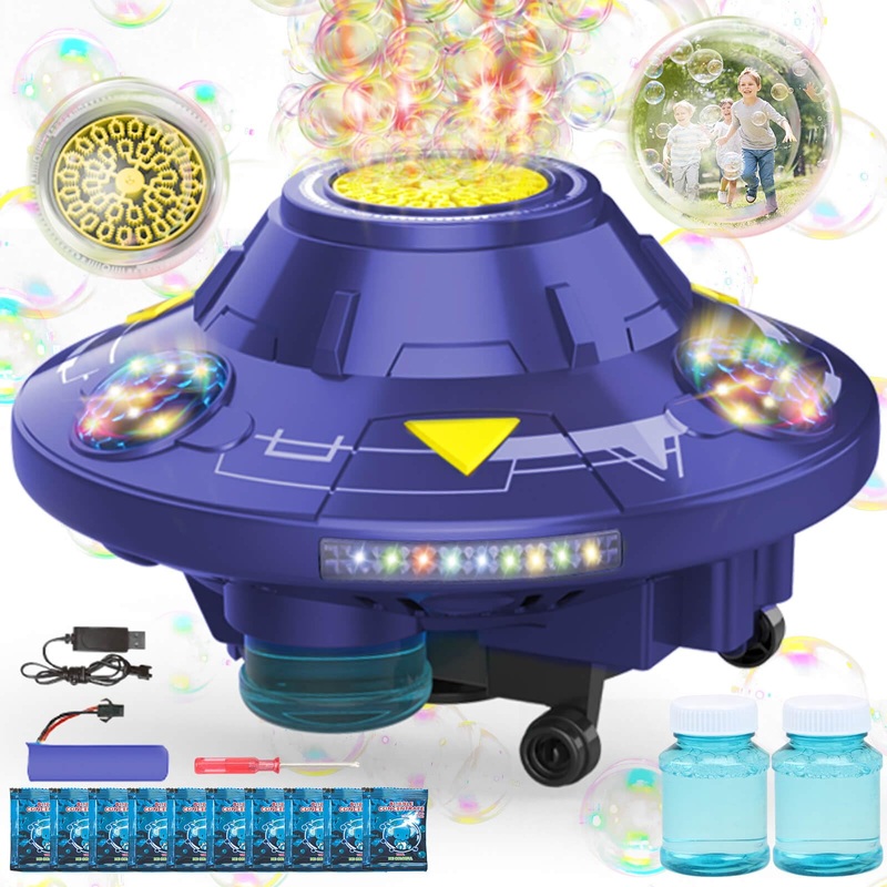 Aooess Bubble Machine For Kids 3 4 5 6 Years Old Boys: Bubbles Machine Toy For Kids Ages 4-8 Car Toys For Boys 4-6 Toys Car Outd