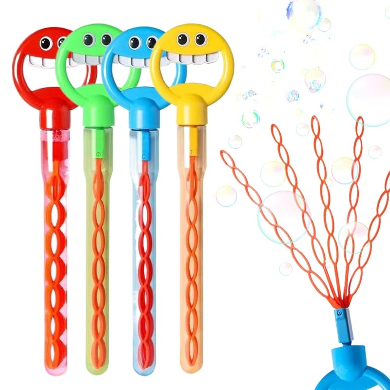 Bubble Claw Wand, 2025 Upgraded Magical 5-Claw Bubble Stick With 32-Hole, Bubble Machine Bubble Claw Wands For Kids Birthday Eas